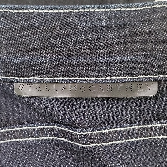 Stella McCartney Mid Rise Dark Blue Skinny Ankle Pant Jean w/Tags - Picture 10 of 12